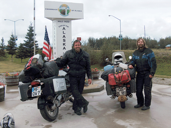 End of Alaska Highway